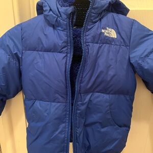 The North Face Kids Royal Blue Puffer Coat